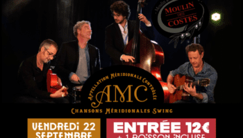 Affiche concert Moulin des Costes