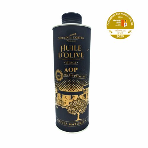 Huile d'Olive AOP Aix en Provence - Maturée - Bidon Premium 0,5L