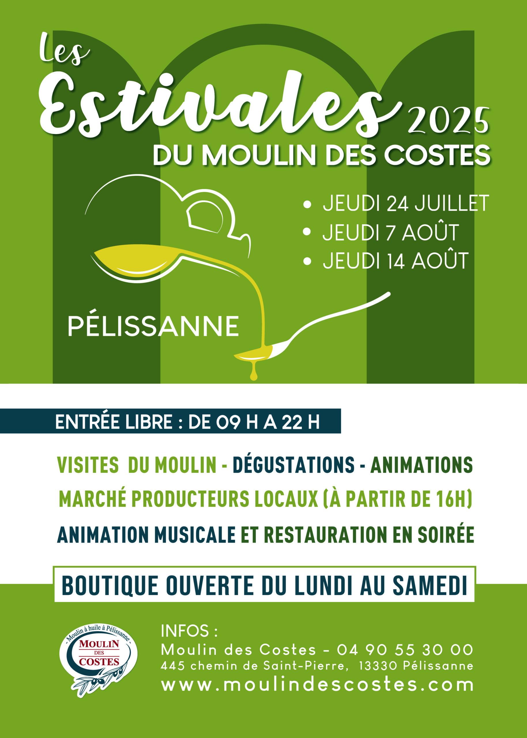 Affiche estivales 2025
