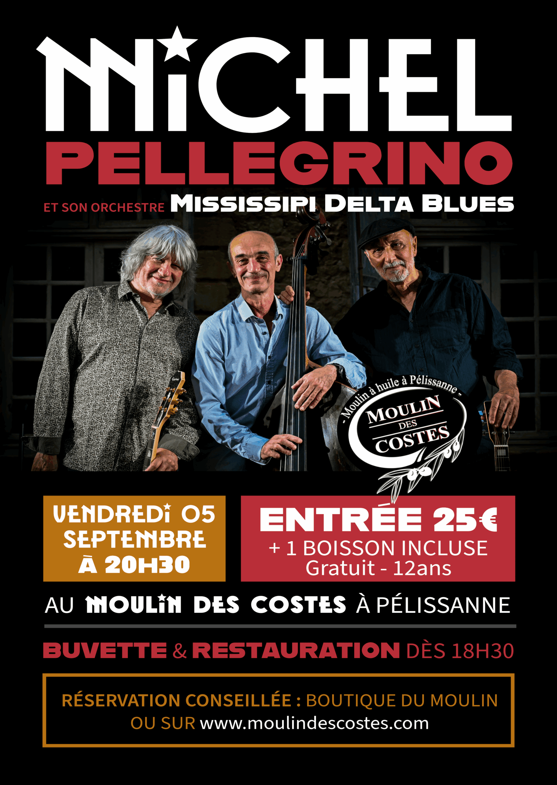 Affiche 2025 Concert Moulin