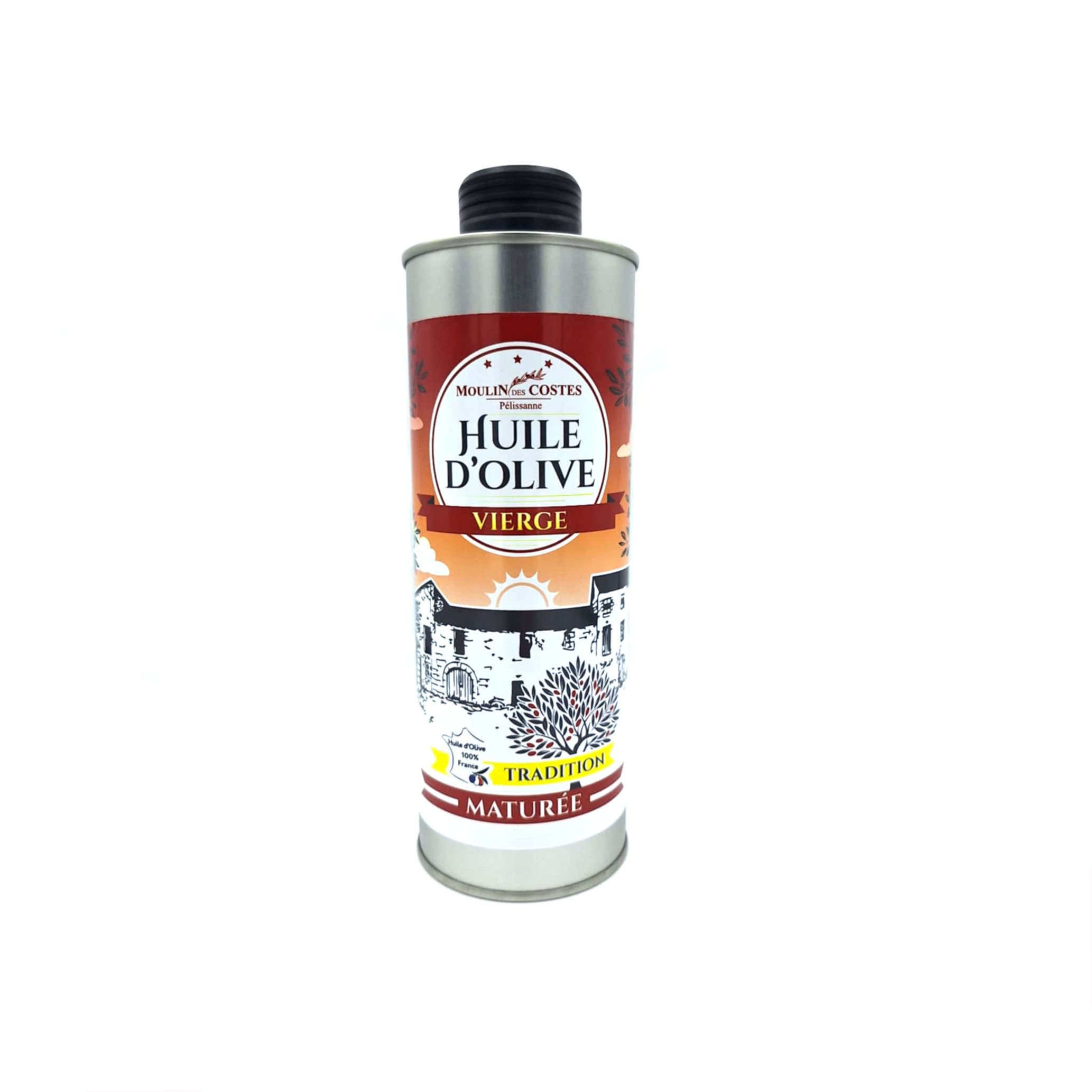 Huile d’olive Tradition – Maturée - Bidon Pop Art 0,5L