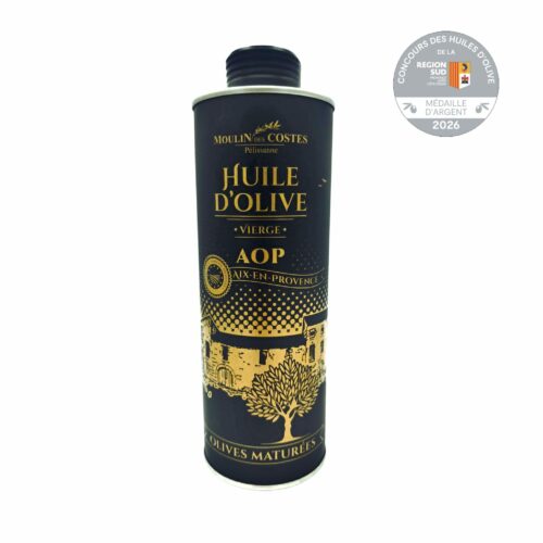 Huile d'Olive AOP Aix en Provence - Maturée - Bidon Premium 0,5L