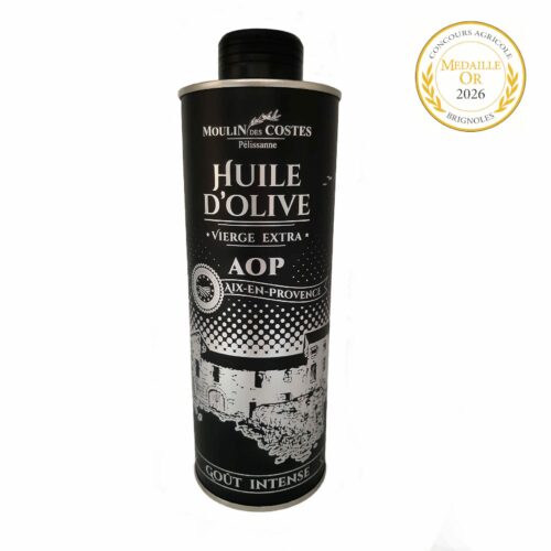 Huile d'Olive AOP Aix en Provence - Verte - Bidon Premium 0,5L