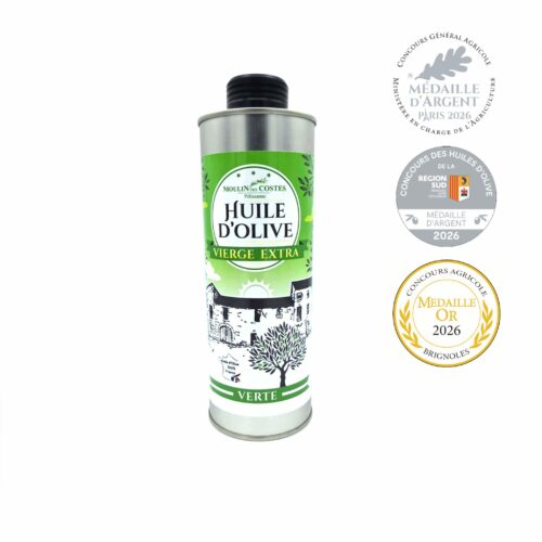 Huile d'olive de Pays - Verte - Bidon Pop Art 0,5L